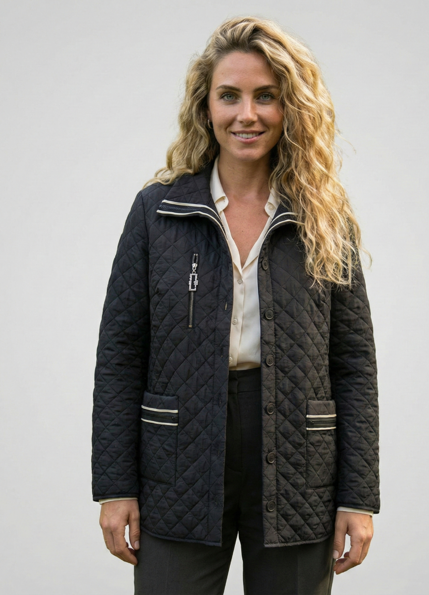 Kapitone mevsimlik ceket resmi