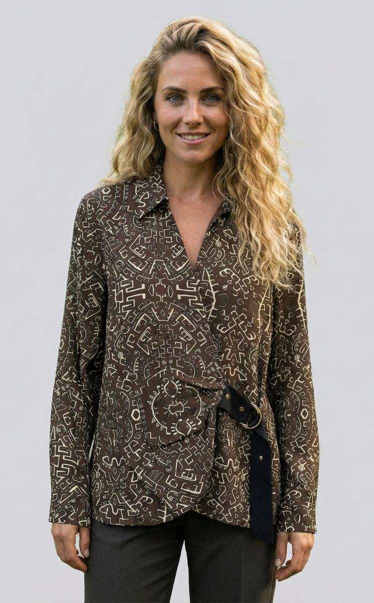 Kemer detay bluz  resmi