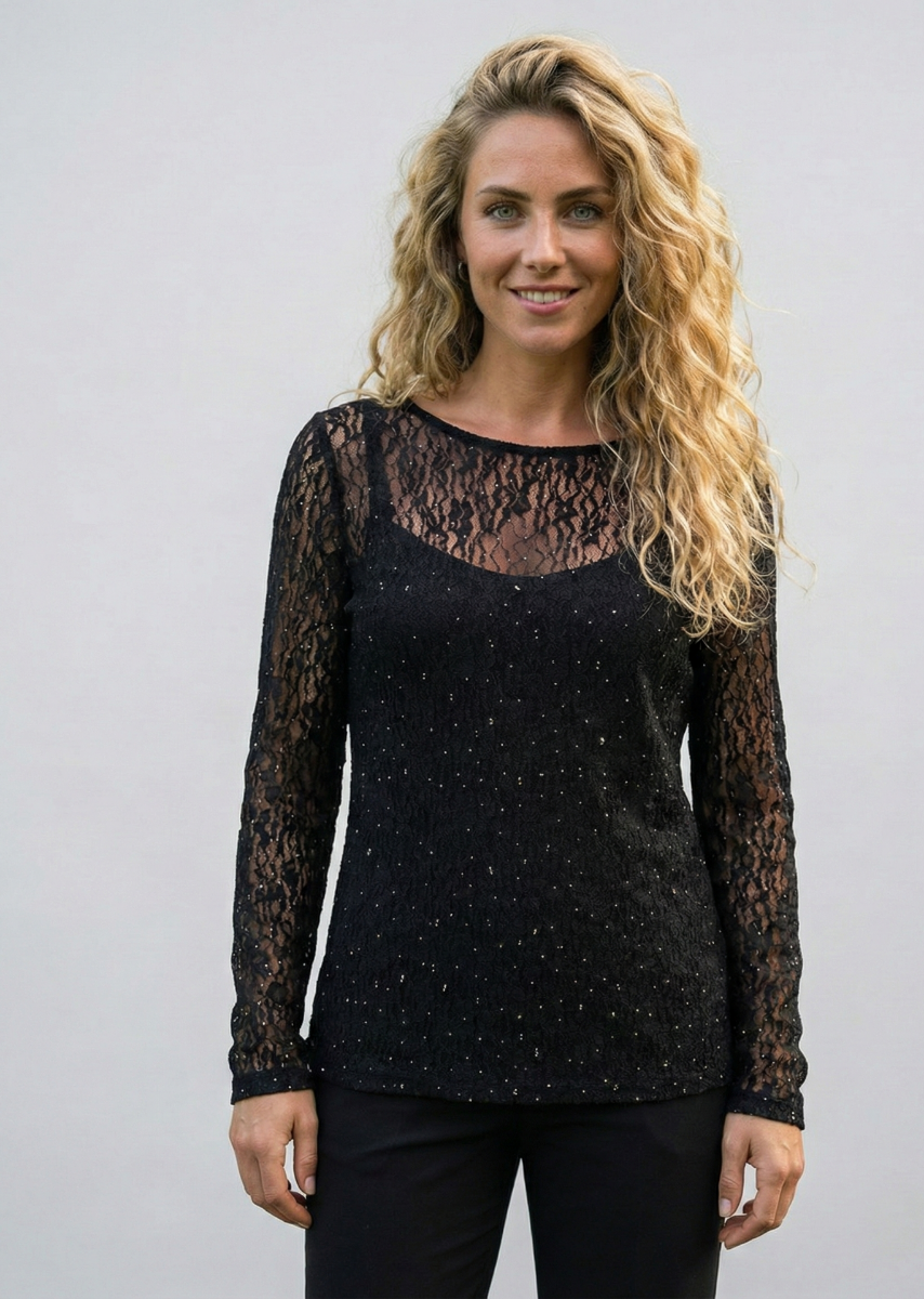 Dantel bluz  resmi